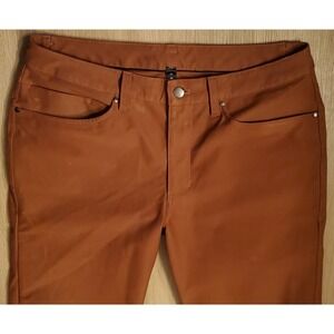Lululemon 32 Pants 5 Pocket ABC Slim Fit Utilitech Pants Copper Brown Chino Jean